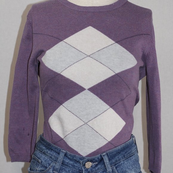 Isaac Mizrahi Purple Sweater - Picture 6 of 12